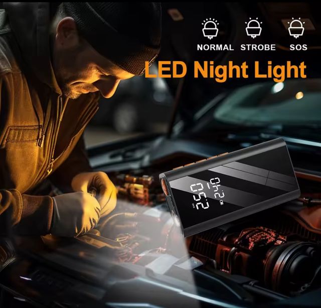 Inflador Portátil Coche - Arrancador