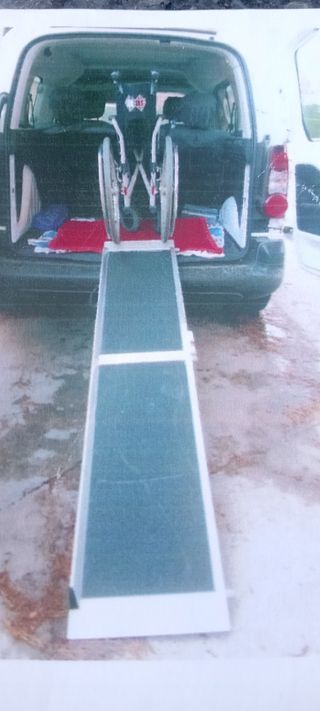Rampa Plegable de aluminio robusta y antideslizant