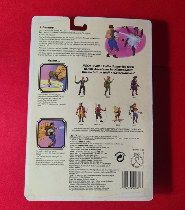 Figura Hook Mattel - Ace