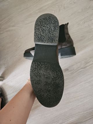 Botines Corina marrón oscuro