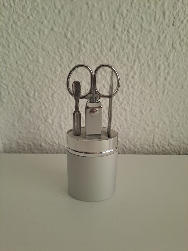 Kit manicura viaje - plata