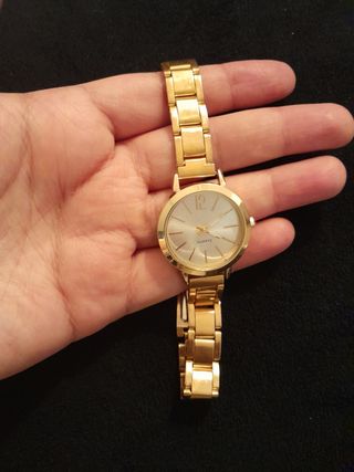 Reloj dorado mujer Golfi