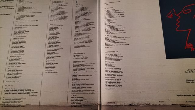 LP Vinilo Luis Eduardo Aute - Cuerpo a Cuerpo