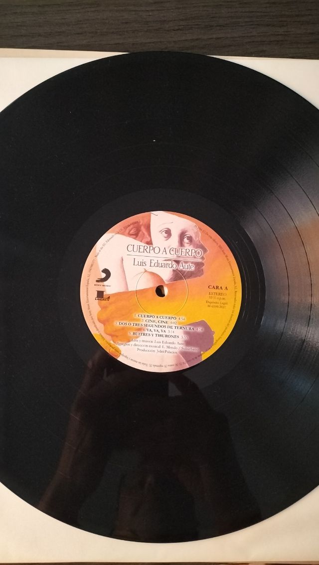 LP Vinilo Luis Eduardo Aute - Cuerpo a Cuerpo