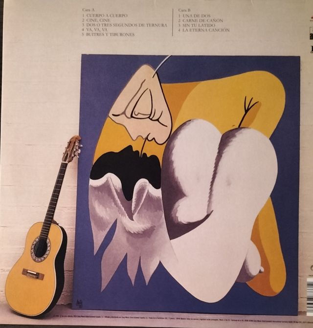 LP Vinilo Luis Eduardo Aute - Cuerpo a Cuerpo