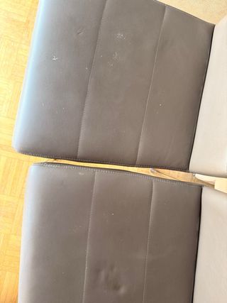 4 sillas comedor - Marrón