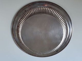 Set di 7 piatti in acciaio inossidabile