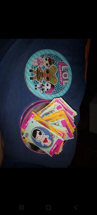 Cromos LOL Surprise + Caja Coleccion