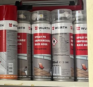 Spray PU Impermeable Wurth (3uds)