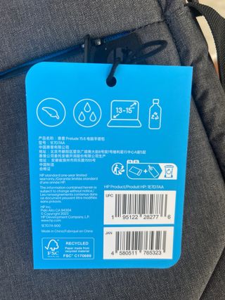 Bolsa HP Gris para Portátil Laptop