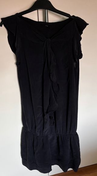 Vestito nero King Kong seta