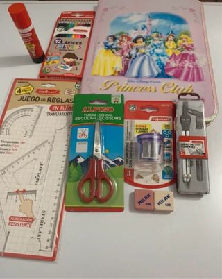 Estuche escolar Princesas Disney