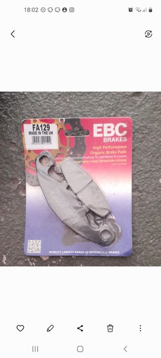 Pastillas de Freno KLE 500 A