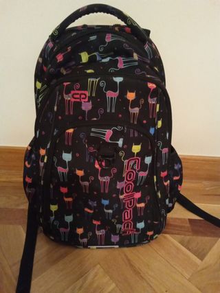 Mochila escolar CoolPack gatos