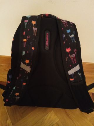 Mochila escolar CoolPack gatos