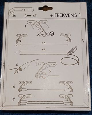 SOPORTES PARA CORTINA IKEA FREKVENS  2
