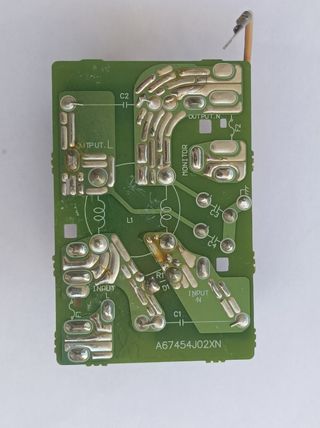 Módulo alimentación microondas