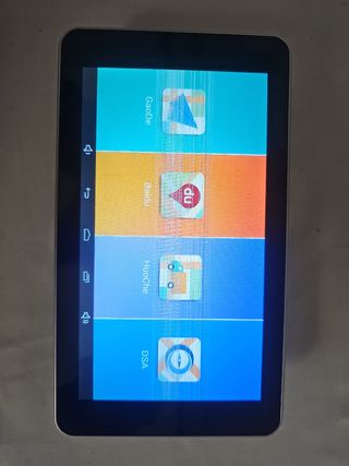Cámara coche: DVR con rayas en la pantalla.