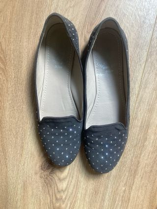 Ballerine grigio argento 39