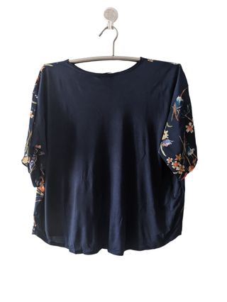 Blusa Mango azul - Talla S