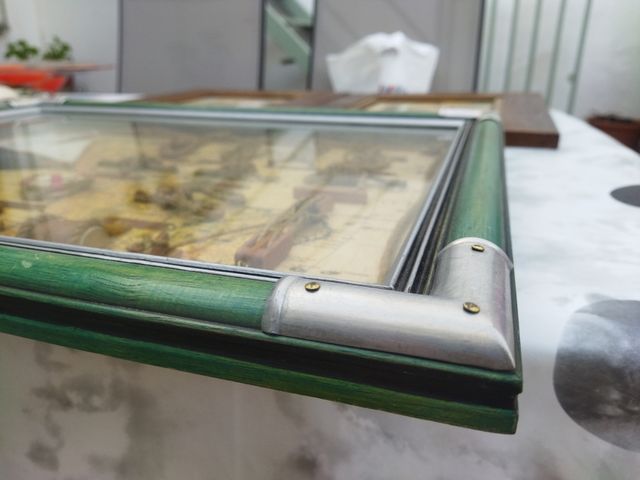 Cuadro nudos marineros vintage