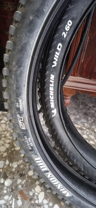 2 Cubiertas 27.5 Michelin Wild 2.60 1 nobbynic