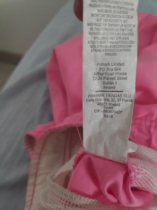 Bañador rosa Primark hombre