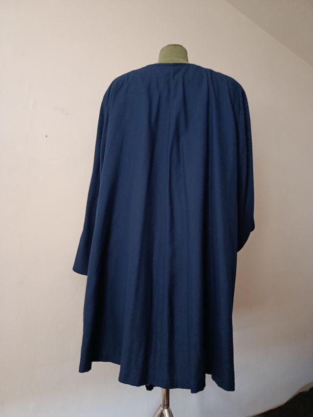 Soprabito vintage blu