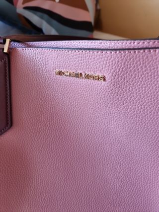 Bolso Michael Kors bicolor de piel auténtica 