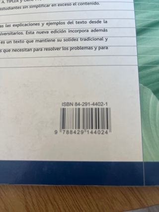 Fisica para la ciencia y la tecnología, Vol. 1B...