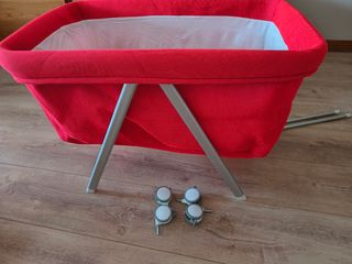 Minicuna Baby Clic roja