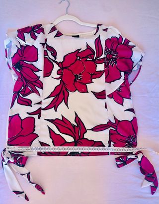 Blusa fucsia lazos eventos - Talla L
