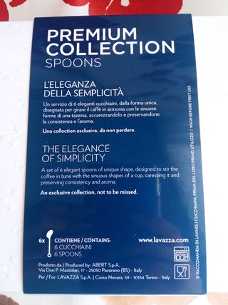 Lavazza: Set tazzine e cucchiaini
