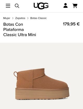 Botas UGG Marrón
