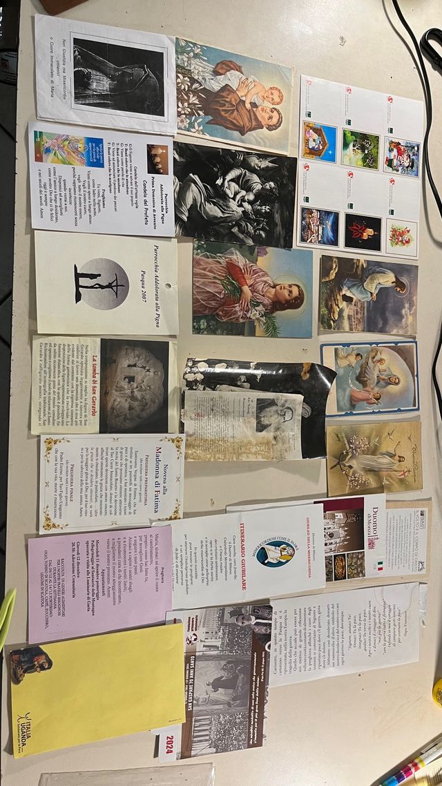 Santini religiosi vintage