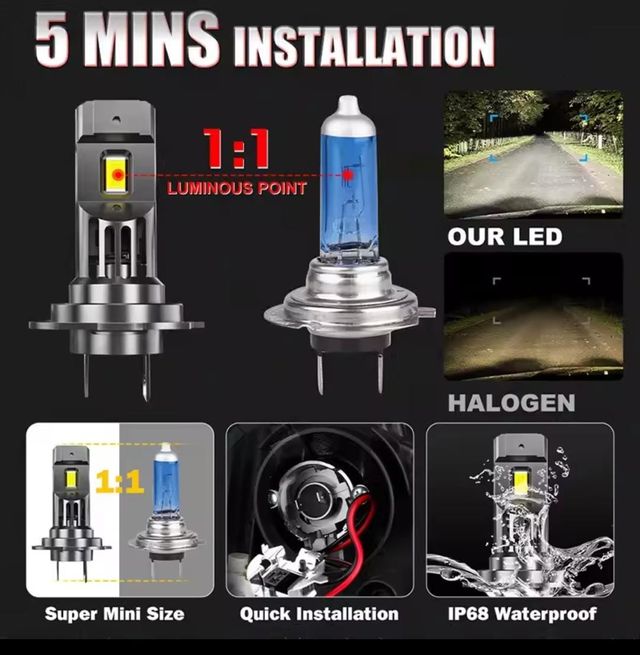 Luces LED DualVision 8000LM