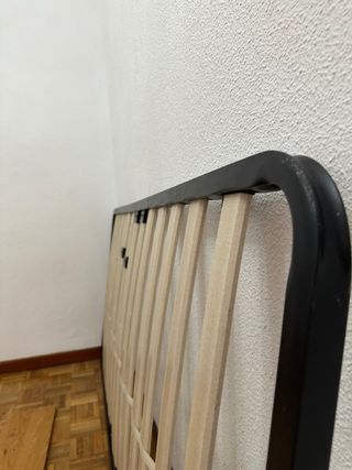 Somier cama 90 - Negro, metal