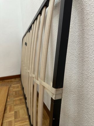 Somier cama 90 - Negro, metal