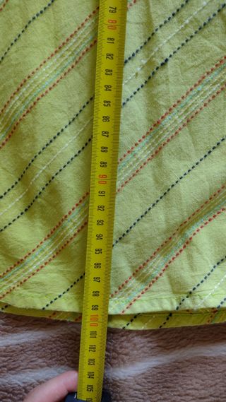 Vestido lima corte al bies | hippie