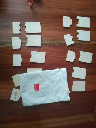 Puzle madera números niños