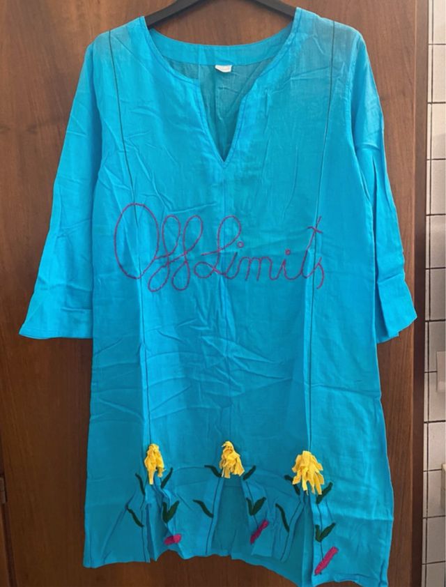 Caftano Offlimits turchese