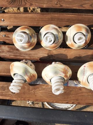 Faretti da incasso in ceramica (10pz) 