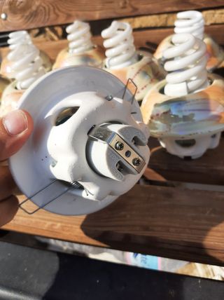 Faretti da incasso in ceramica (10pz) 
