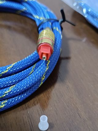Cavo Fibra Ottica TY-TOSLINK Blu 2m