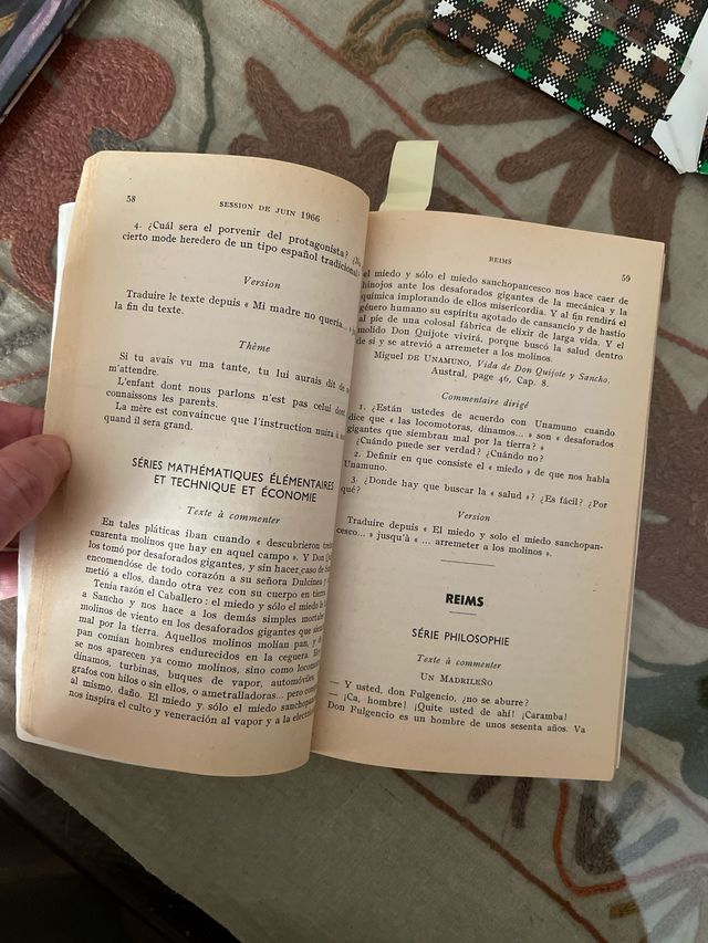 LIBRO COLECCIONISTAS ANNALES VUIBERT ESPAGNOL 1966
