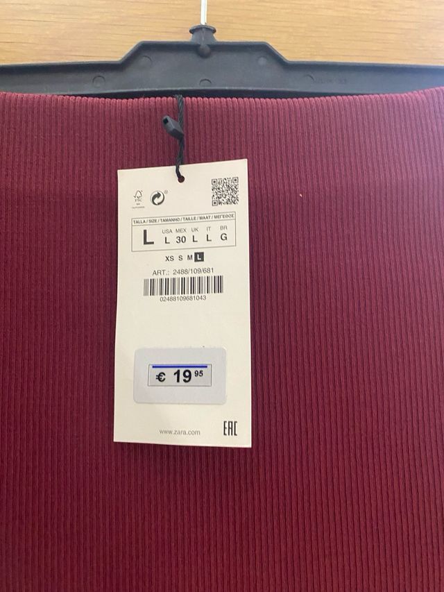 Falda lycra deportiva