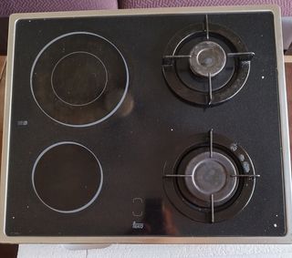 Placa vitrocerámica teka 2 fuegos modelo VT DUAL 1