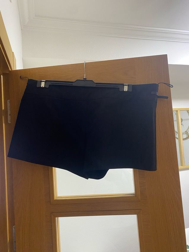 Shorts negros cintura baja