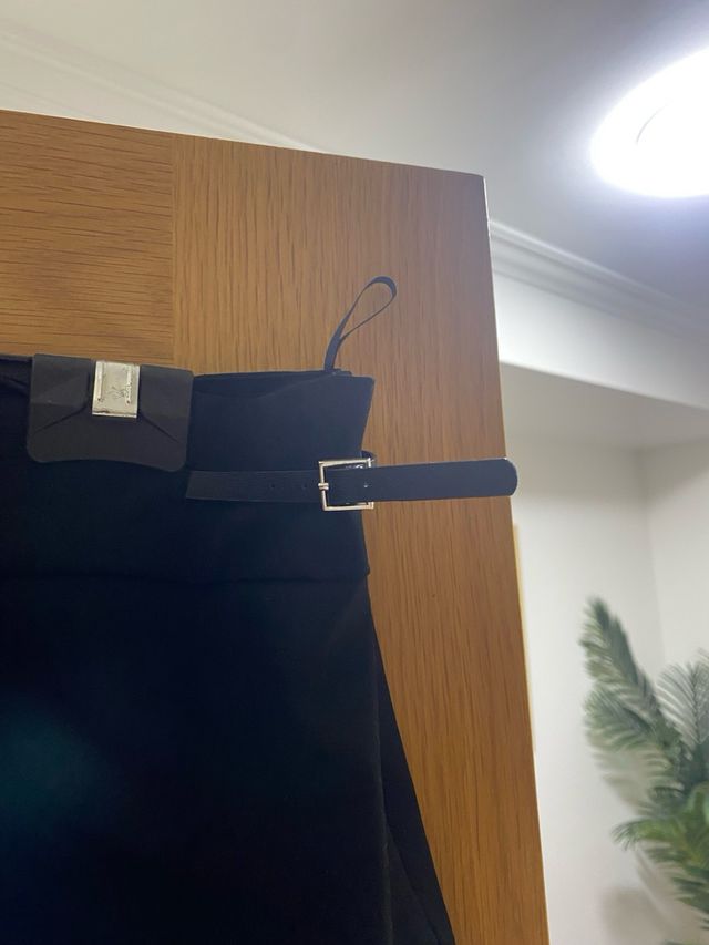 Shorts negros cintura baja