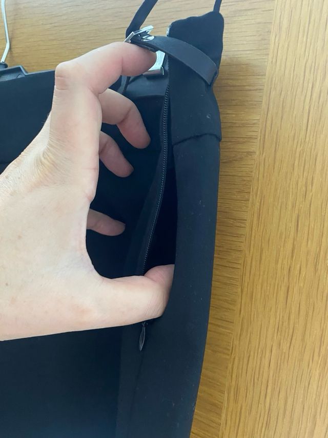 Shorts negros cintura baja